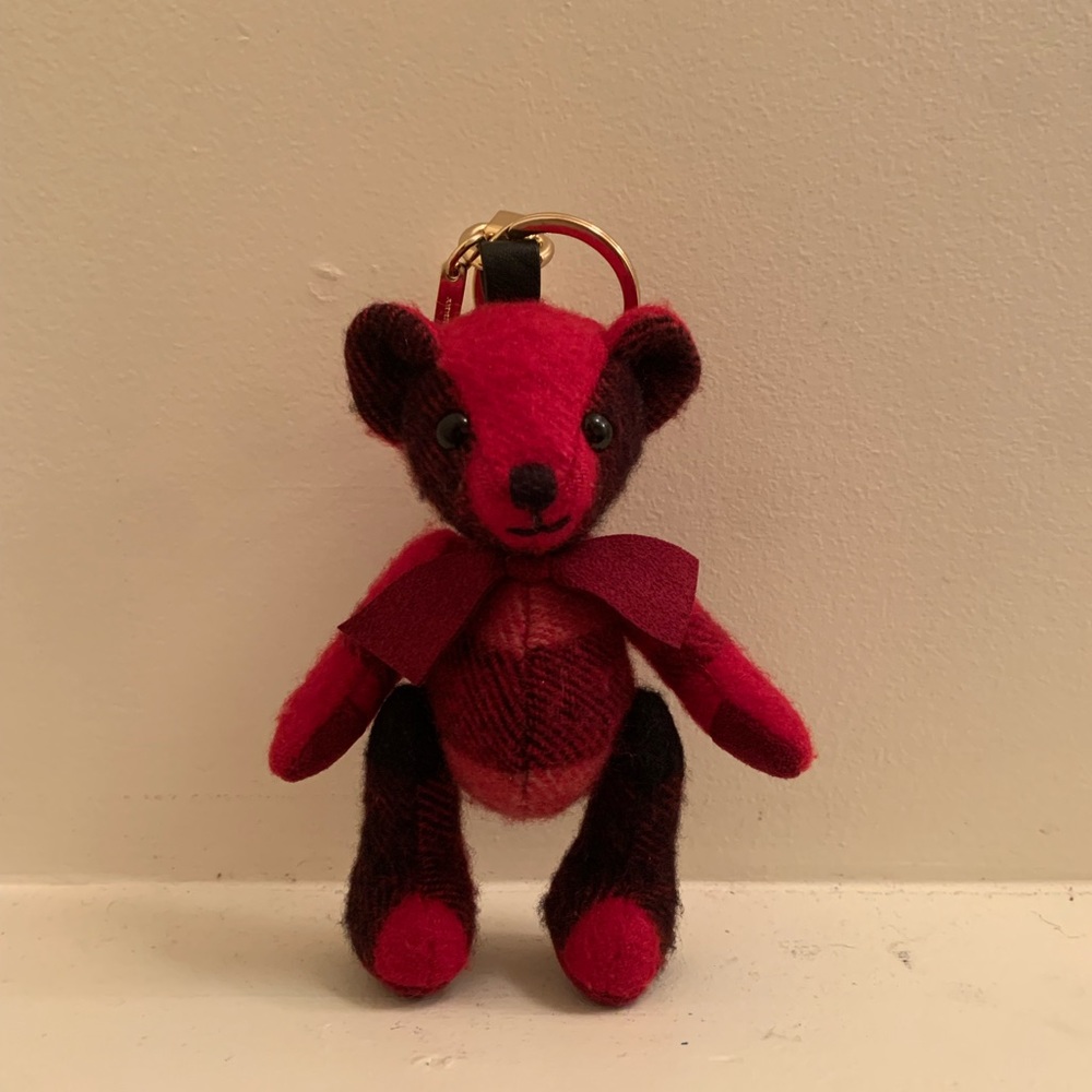 Authentic Burberry Thomas Teddy Bear Bag Charm